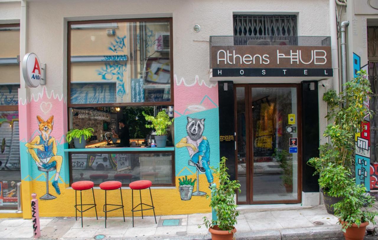 Athens Hub Hostel Exterior foto